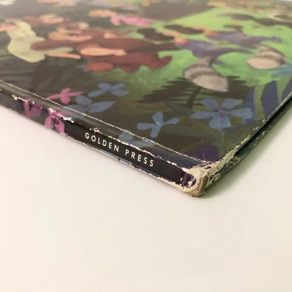 Vintage 1976 Peter Pan A Big Golden Book Walt Disney - Picture 5 of 16